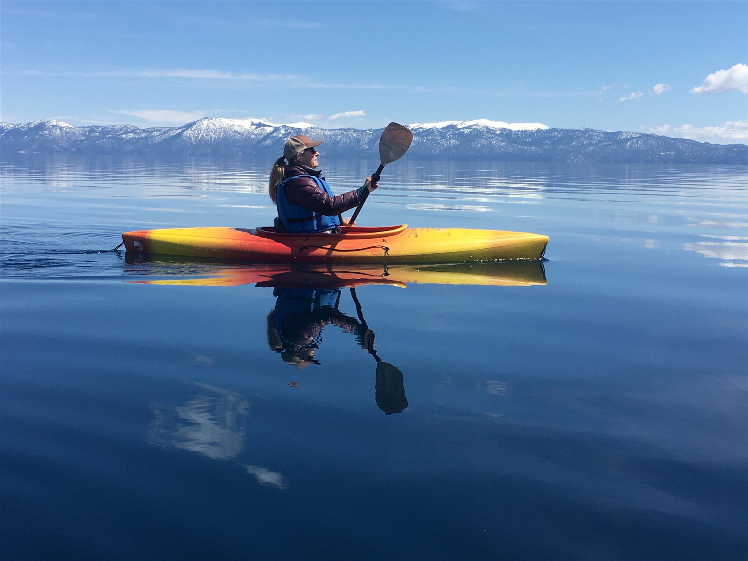 kayak Lake Tahoe